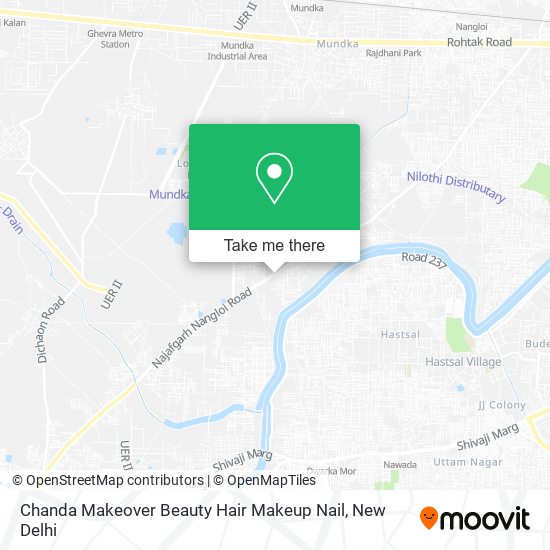 Chanda Makeover Beauty Hair Makeup Nail map