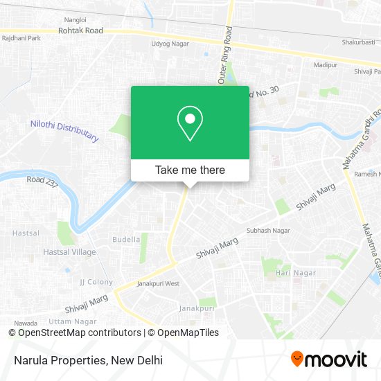 Narula Properties map