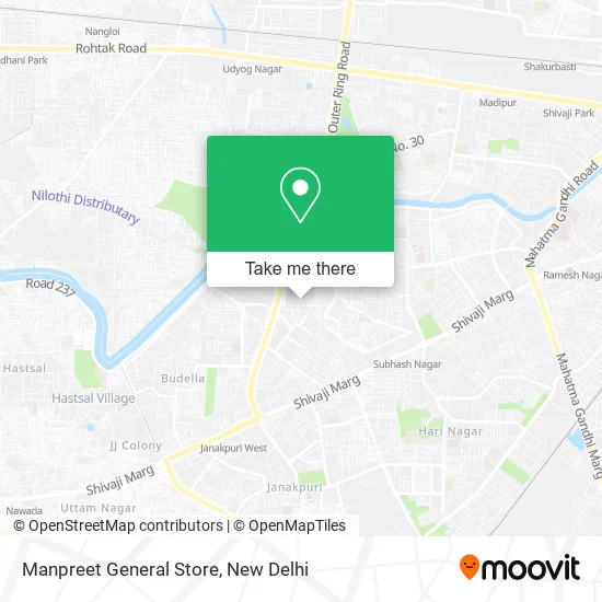 Manpreet General Store map