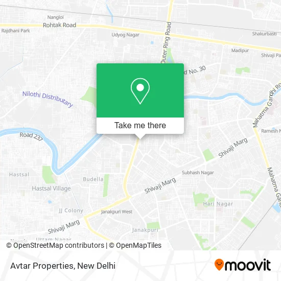 Avtar Properties map