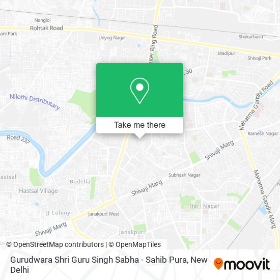 Gurudwara Shri Guru Singh Sabha - Sahib Pura map