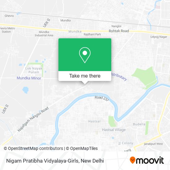 Nigam Pratibha Vidyalaya-Girls map