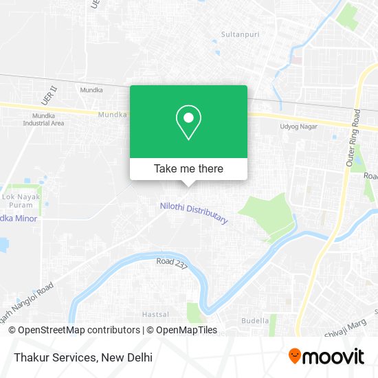 Thakur Services map