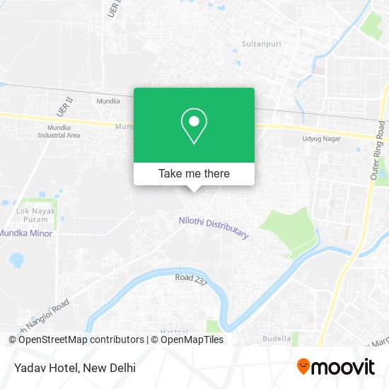 Yadav Hotel map