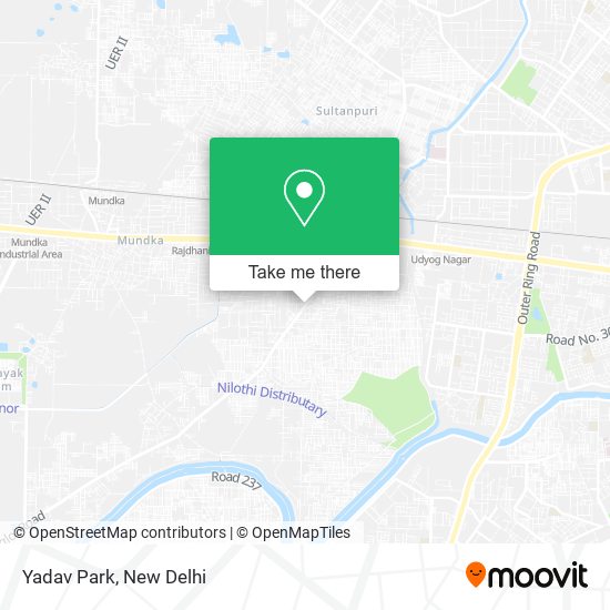 Yadav Park map