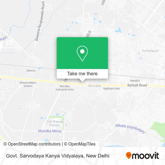 Govt. Sarvodaya Kanya Vidyalaya map