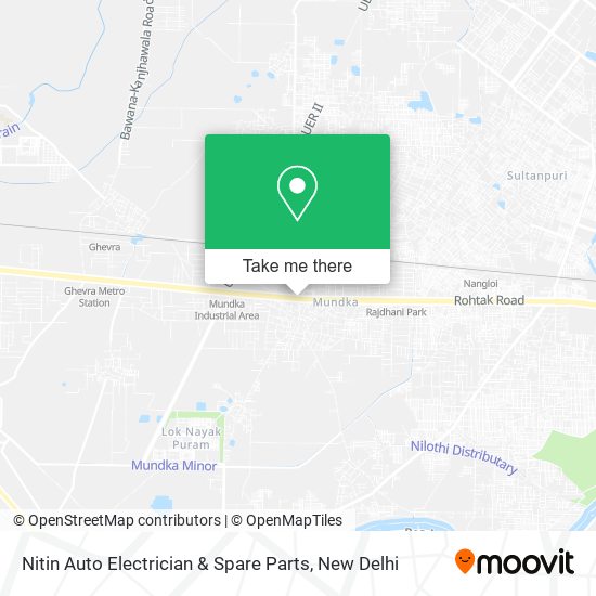 Nitin Auto Electrician & Spare Parts map