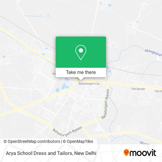 Arya School Dress and Tailors map