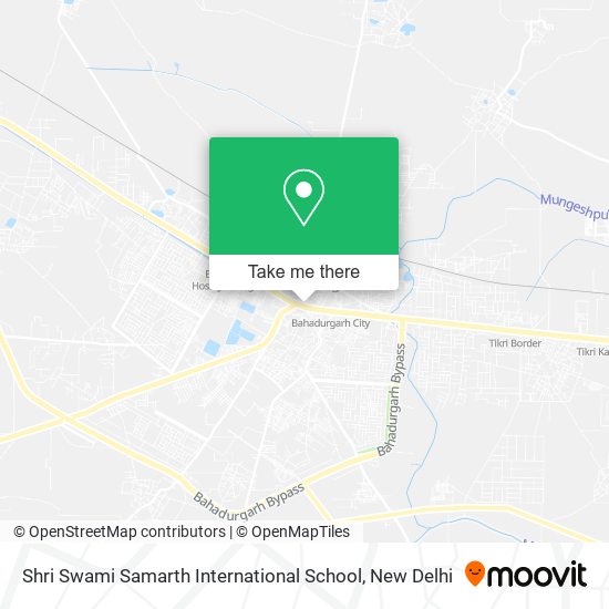 Shri Swami Samarth International School map