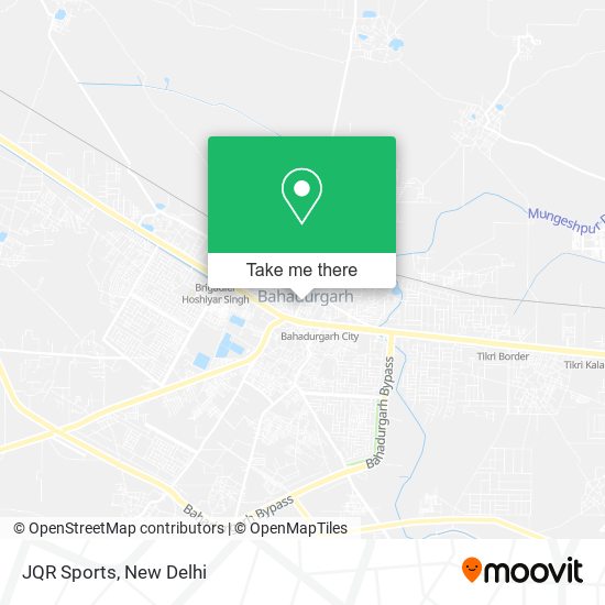 JQR Sports map