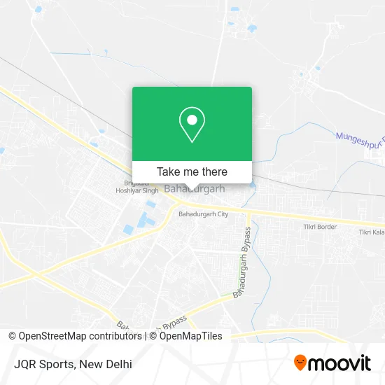 JQR Sports map