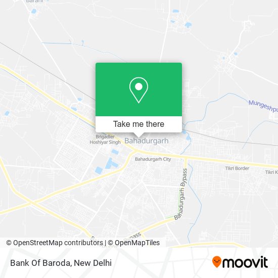 Bank Of Baroda map