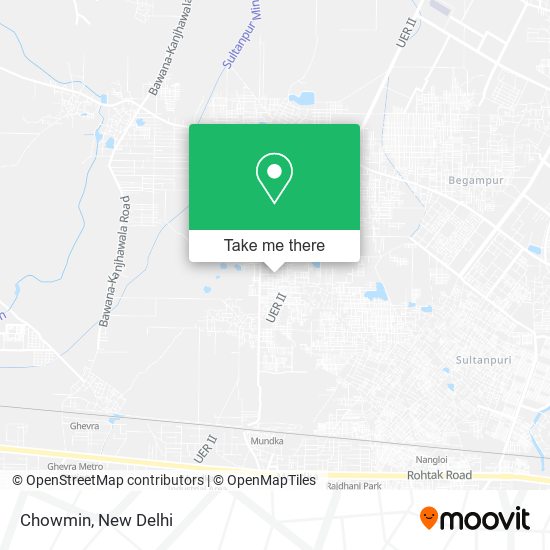 Chowmin map