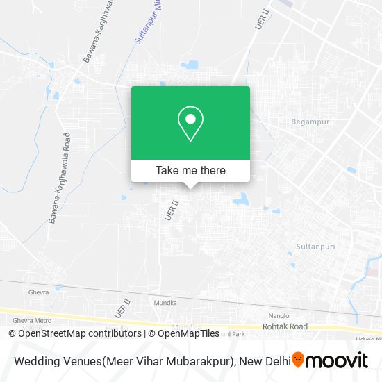 Wedding Venues(Meer Vihar Mubarakpur) map