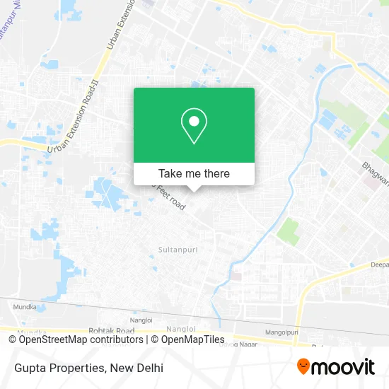 Gupta Properties map