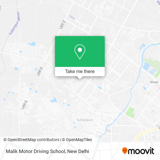Malik Motor Driving School map