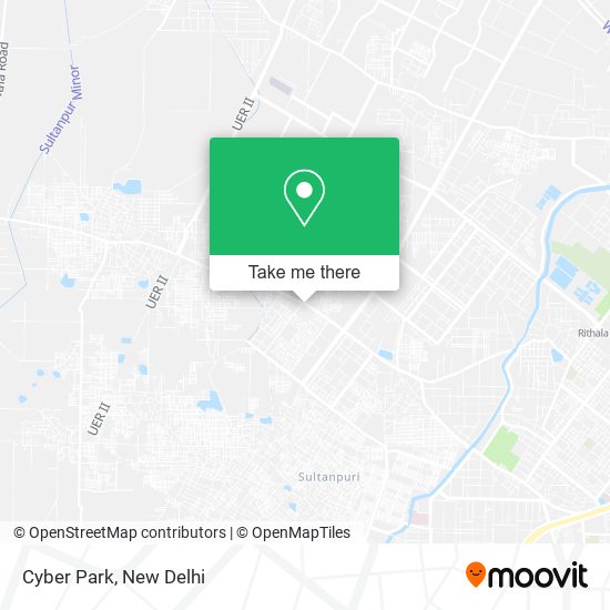 Cyber Park map