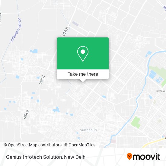 Genius Infotech Solution map
