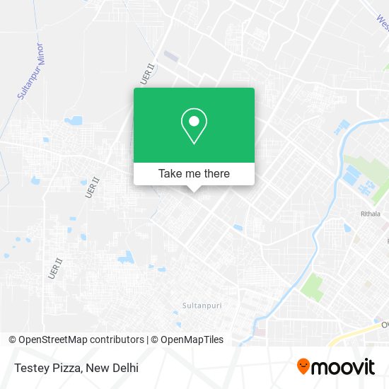 Testey Pizza map