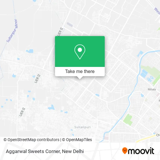 Aggarwal Sweets Corner map