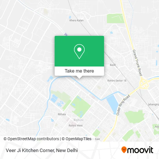 Veer Ji Kitchen Corner map