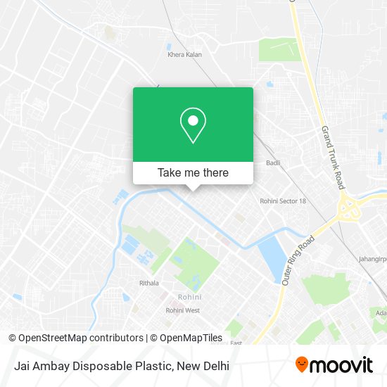 Jai Ambay Disposable Plastic map