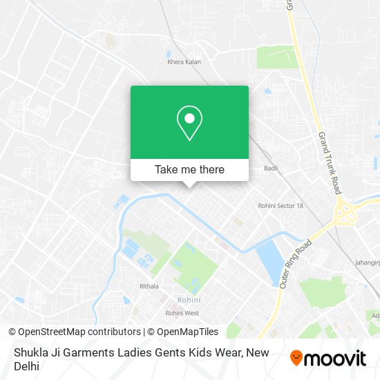 Shukla Ji Garments Ladies Gents Kids Wear map