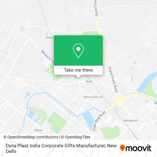 Dyna Plast India Corporate Gifts Manufacturer map