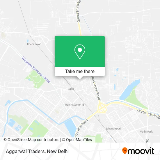 Aggarwal Traders map