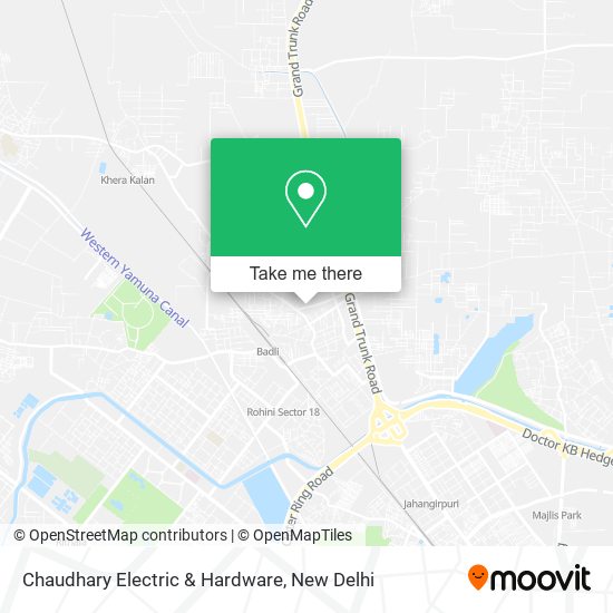 Chaudhary Electric & Hardware map