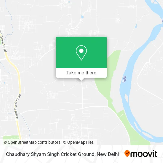 Chaudhary Shyam Singh Cricket Ground map