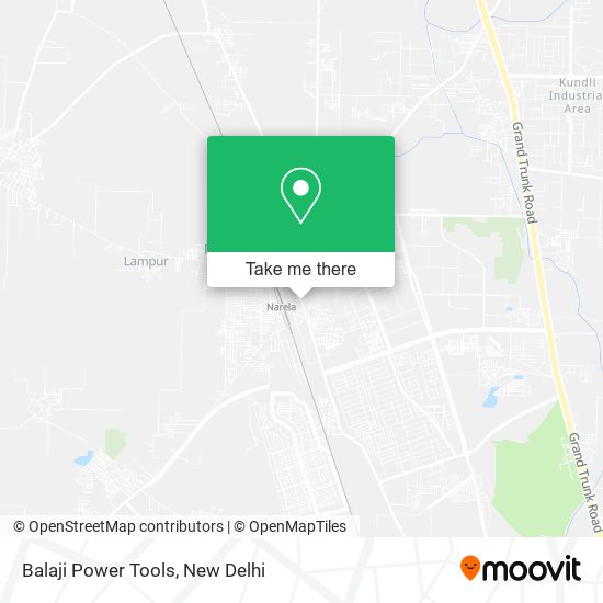 Balaji Power Tools map