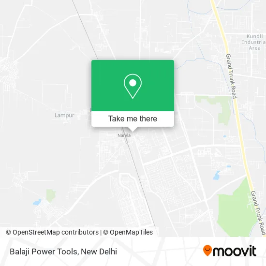Balaji Power Tools map
