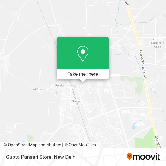 Gupta Pansari Store map