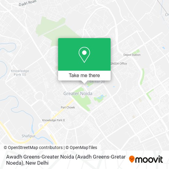 Awadh Greens-Greater Noida (Avadh Greens-Gretar Noeda) map