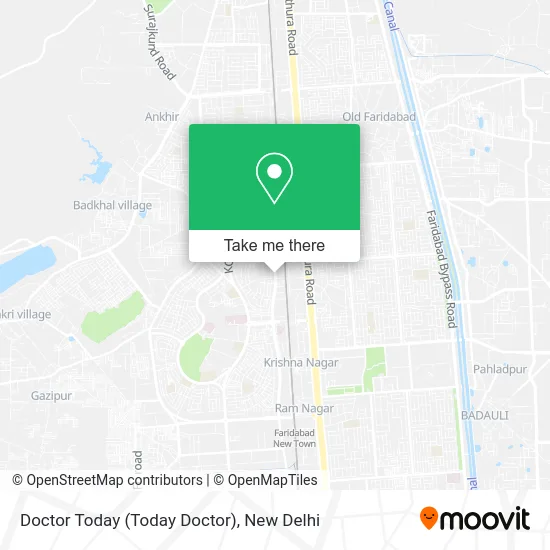 Doctor Today map