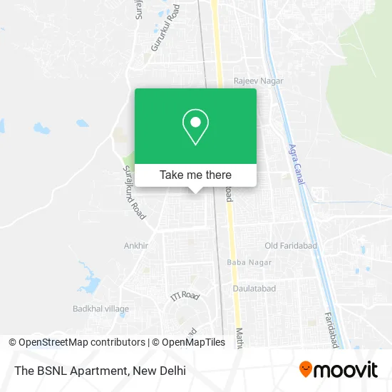 The BSNL Apartment map