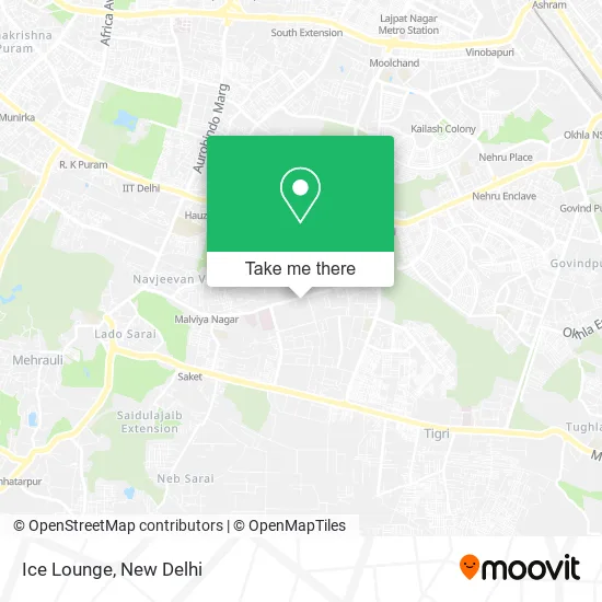 Ice Lounge map