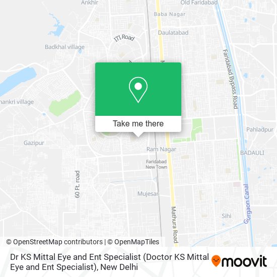 Dr KS Mittal Eye and Ent Specialist map
