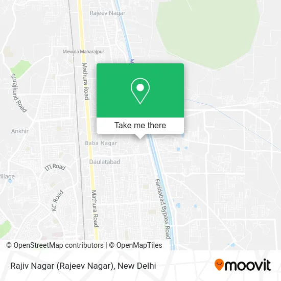 Rajiv Nagar (Rajeev Nagar) map