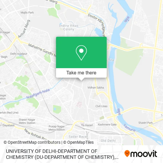 UNIVERSITY OF DELHI-DEPARTMENT OF CHEMISTRY (DU-DEPARTMENT OF CHEMISTRY) map