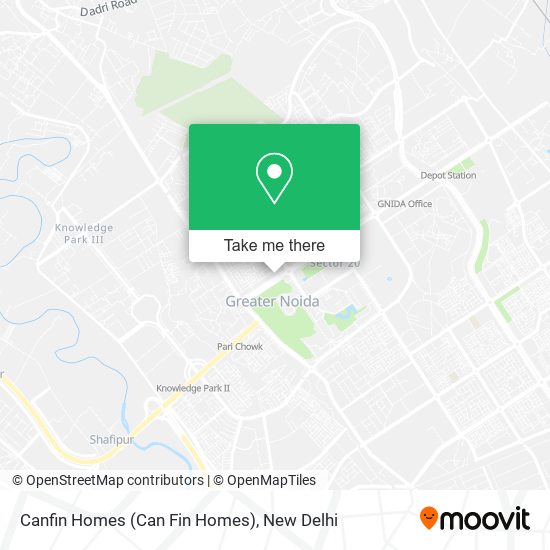 Canfin Homes (Can Fin Homes) map