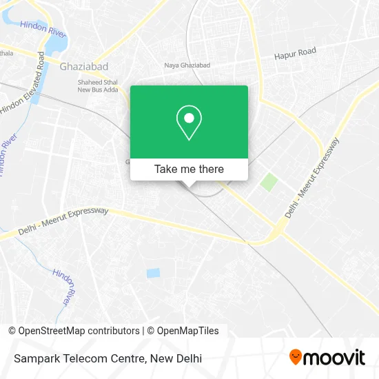 Sampark Telecom Centre map