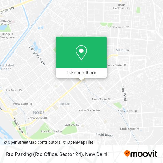 Rto Parking (Rto Office, Sector 24) map