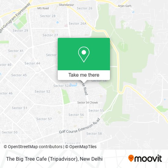 The Big Tree Cafe (Tripadvisor) map