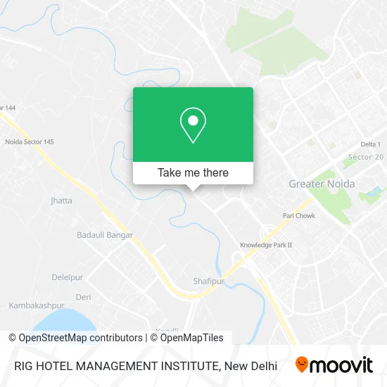 RIG HOTEL MANAGEMENT INSTITUTE map
