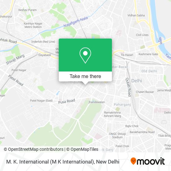 M. K. International (M K International) map