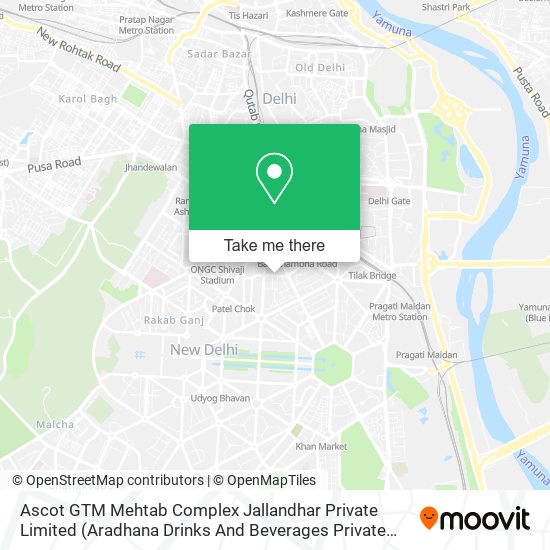 Ascot GTM Mehtab Complex Jallandhar Private Limited (Aradhana Drinks And Beverages Private Limited) map