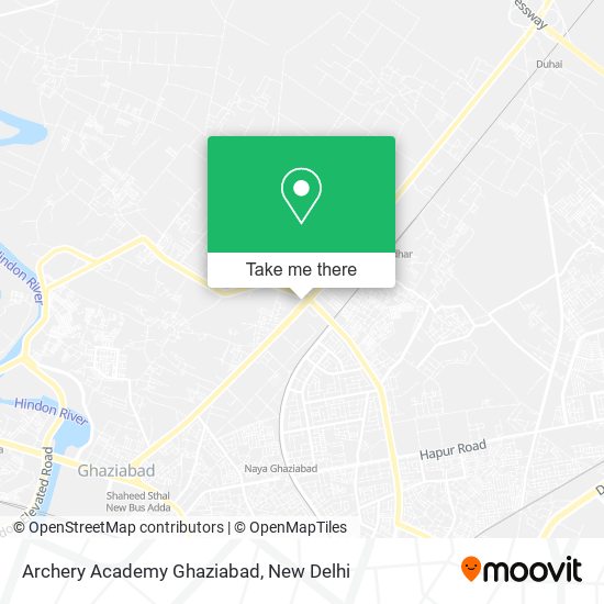 Archery Academy Ghaziabad map