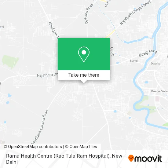 Rama Health Centre (Rao Tula Ram Hospital) map